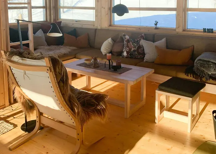 Modern With Views Of Hallingskarvet *